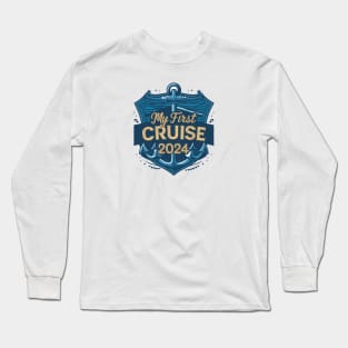 My First Cruise 2024 Long Sleeve T-Shirt